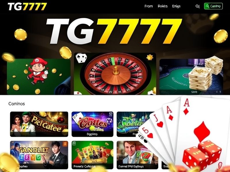 Welcome to the official tg777 casino website—your gateway to exclusive online gambling experiences, including top bonuses, secure gameplay, and a vast collection of real-money games for all players.