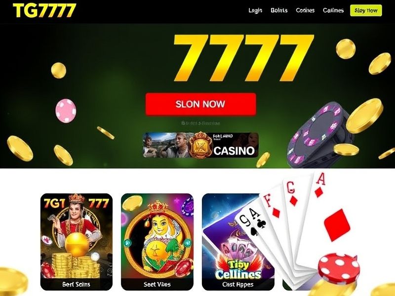 Welcome to the official tg777 casino website—your gateway to exclusive online gambling experiences, including top bonuses, secure gameplay, and a vast collection of real-money games for all players.